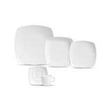 Aparelho de Jantar com 20 Peças Square Branco - Porto brasil