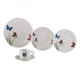 Aparelho de Jantar Completo - Butterflies (20 Peças) - Lyor