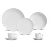 Aparelho de jantar coup branco 42 pcs porto brasil