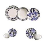 Aparelho de jantar coup papillon 42 pcs porto brasil