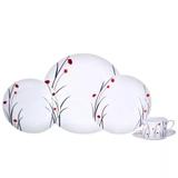 Aparelho de jantar de porcelana Floral Garden 20 peças - Comercial gomes