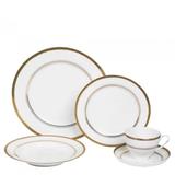 Aparelho de Jantar e Chá 30pcs Porcelana Bone China DM Brasil