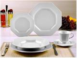 Aparelho de Jantar em Porcelana 20 Peças - Schmidt Prisma