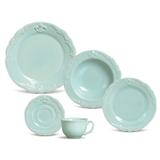 Aparelho de jantar flor de lis verde 30 pcs porto brasil