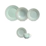 Aparelho de jantar madeleine verde 30 pcs porto brasil