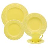 Aparelho de Jantar Mendi Sicilia 20 Peças Amarelo - Oxford