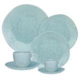 Aparelho De Jantar Oxford 42 Peças Ryo Blue Bay Azul Claro