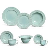 Aparelho de jantar peniche verde 48pcs porto brasil