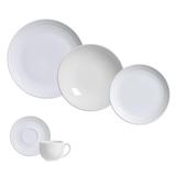 Aparelho de Jantar Sevilha 30 Peças Branco - Porto brasil