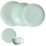 Aparelho de Jantar Verde Menta Agra 30 Peças - Porto brasil
