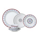 Aparelho De Jantar Wolff Mandala 20 Peças Porcelana
