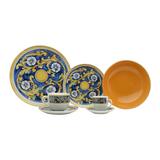 Aparelho De Jantar Wolff Super White Mayolica Royal 42 Pçs Porcelana