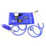Aparelho De Pressao Com Estetoscopio Azul Royal Bic