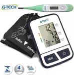 Aparelho De Pressão De Braço Digital Automatico G-tech + Termômetro