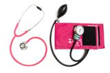 Aparelho de Pressão Rosa Com Esteto Duplo Rosa CJPA201 PA MED - P.a. med