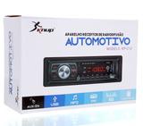 Aparelho de som automotivo knup sd aux usb kp-c12