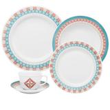 Aparelho Jantar 30 Peças Porcelana Colors Sm30-9408 - Oxford