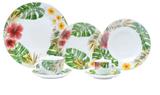 Aparelho Jantar 30pcs Chá Porcelana Super White Amazon Lyor