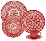 Aparelho Jantar Chá Floreal Renda 20pc Oxford