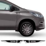 Aplique Lateral Spin Decorativo Emblema Resinado Chevrolet - Sportinox