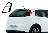 Aplique Máscara Preta P/ Lanterna Traseira Fiat Punto 2008 - Sportinox