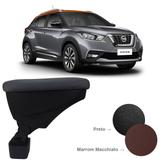 Apoio de Braço Nissan Kicks Preto - Artefactum
