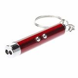 Apontador Laser Vermelho Pointer Chaveiro Portátil C/ Led - Pet import