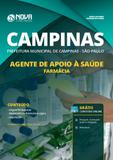 Apostila Pref Campinas SP 2019 Agente Apoio à Saúde Farmácia - Nova concursos