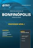 Apostila Pref de Bonfinópolis GO 2019 Professor Nível I - Nova concursos