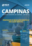 Apostila Prefeitura de Campinas - SP 2019 - Professor de Educação Básica IV - Educação Especial - Editora Nova