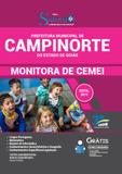 Apostila Prefeitura de Campinorte GO 2019 Monitora de CEMEI - Editora solução