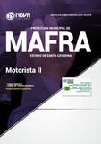 Apostila Prefeitura de Mafra - SC 2018 - Motorista II - Nova concursos