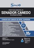 Apostila Senador Canedo GO - Comum Nível Superior - Solução