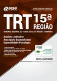 Apostila TRT 15ª Região Campinas - Especialidade Psicologia - Nova concursos