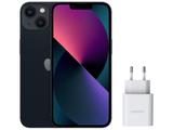 Apple iPhone 13 128GB Meia-noite Tela 6,1” 12MP - iOS + Carregador de Parede Entrada USB-C Geonav