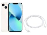 Apple iPhone 13 256GB Estelar Tela 6,1” 12MP - iOS + Cabo de USB-C para Lightning 1m Original