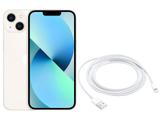 Apple iPhone 13 256GB Estelar Tela 6,1” 12MP - iOS + Cabo de USB-C para Lightning 2m Original