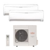 Ar Condicionado Multi Bi Split Inverter Fujitsu 1x18000+1x24000 Btus QF 220v 1F AOBG36LBTA4