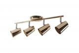 Arco de Sobrepor New Short - 4xE27 60W Crom/Cobre - Llum bronzearte