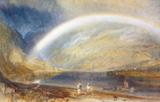 Arco-iris - Turner Tela Pequena Para Quadro - Santhatela