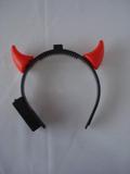 Arco Tiara Diabinha Capetinha Led Fantasia Haloween Cosplay - Presente presente