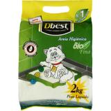 Areia Higiênica Dbest Bio Fina 2kg Granulado
