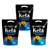 Areia Kets Finissimo Granulado para Gatos - 24kg - Alfapet