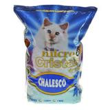Areia sanitaria chalesco silica micro cristais 1.8kg - un