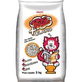 Areia Sanitária Granulada Putz + Claro Kelco 3Kg