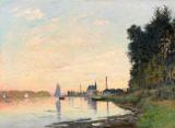 Argenteuil à Tardinha - Claude Monet - Tela 30x41 Para Quadro - Santhatela