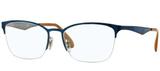 Armação De Óculos Ray-ban Rb 6345 2865 52-17 135