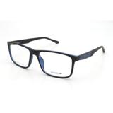 Armação de Óculos Speedo SP4050 A03 Masculino Preto e Azul