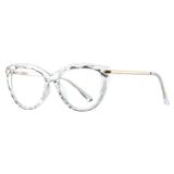 Armação de Óculos Transparente lapidada facetada estilo cristal diamante feita em tr90 - Ilook