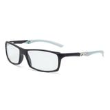 Armação mormaii camburi full preto fosco com branco fosco multcolor